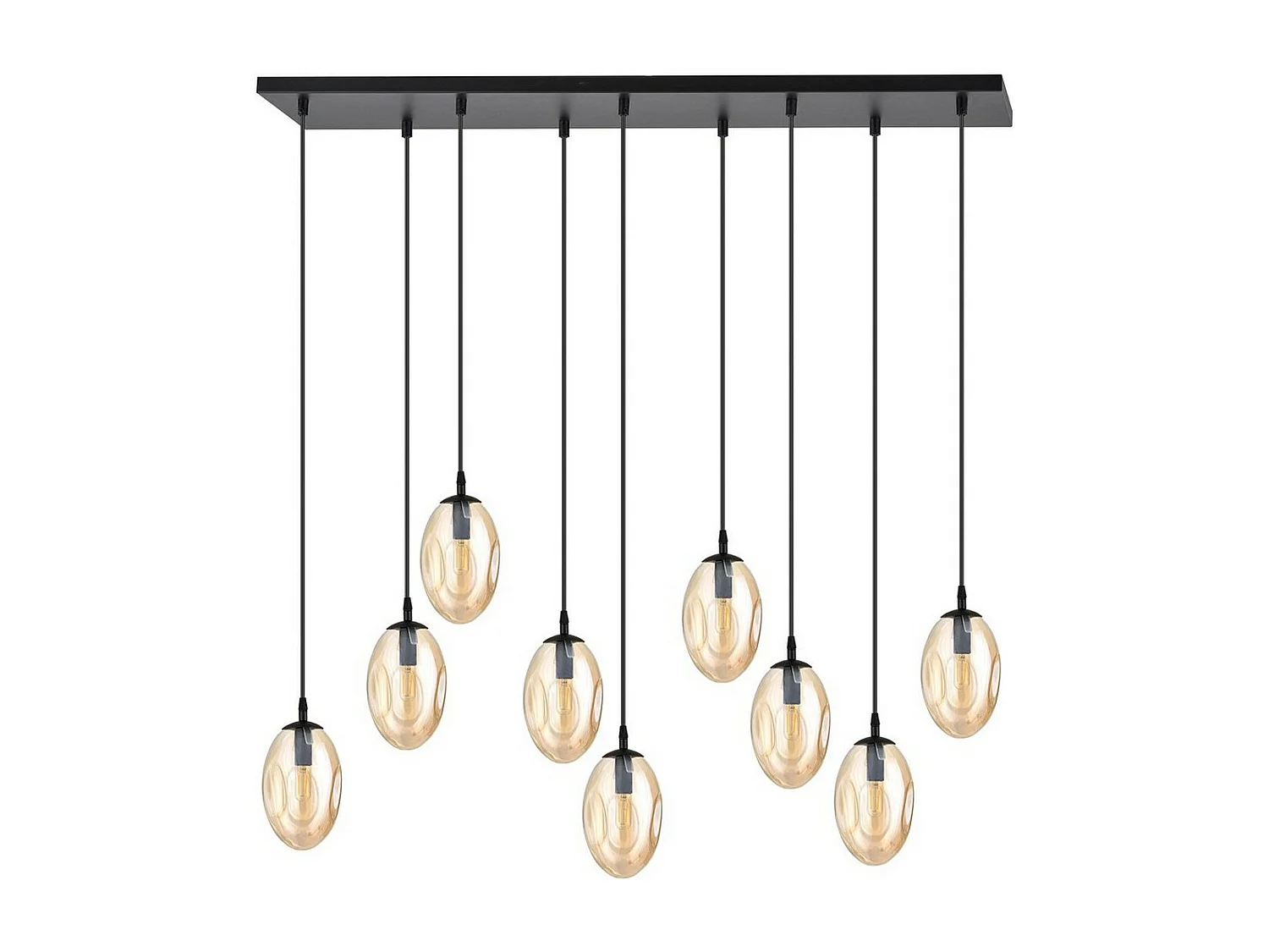 Candeeiro Suspenso Astral, Âmbar, 100x100x22 cm, Seven Design