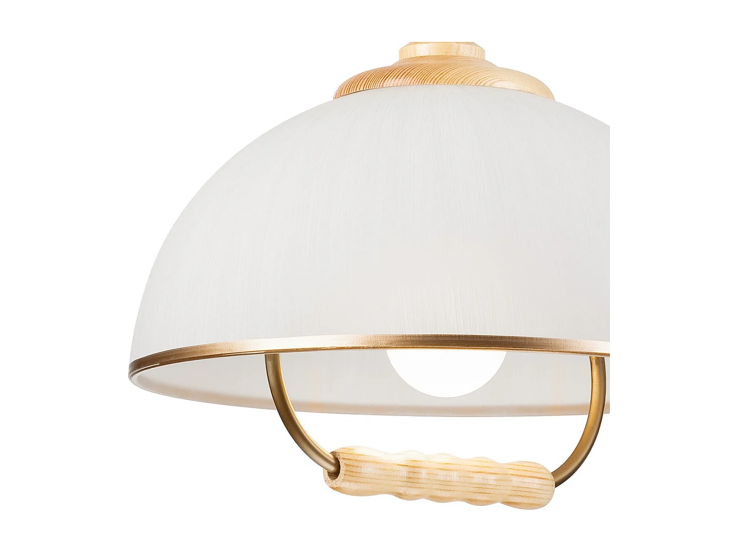 Lampada a Sospensione Ramona, Marrone, 30x30x64 cm, Seven Design