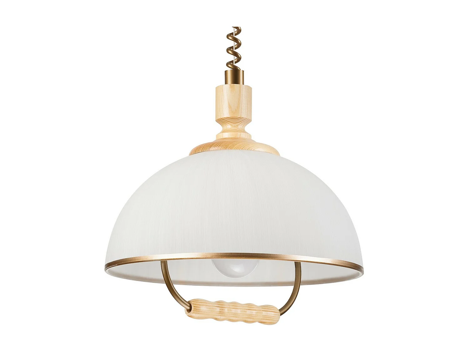 Suspension Ramona, Marron, 30x30x64 cm, Seven Design