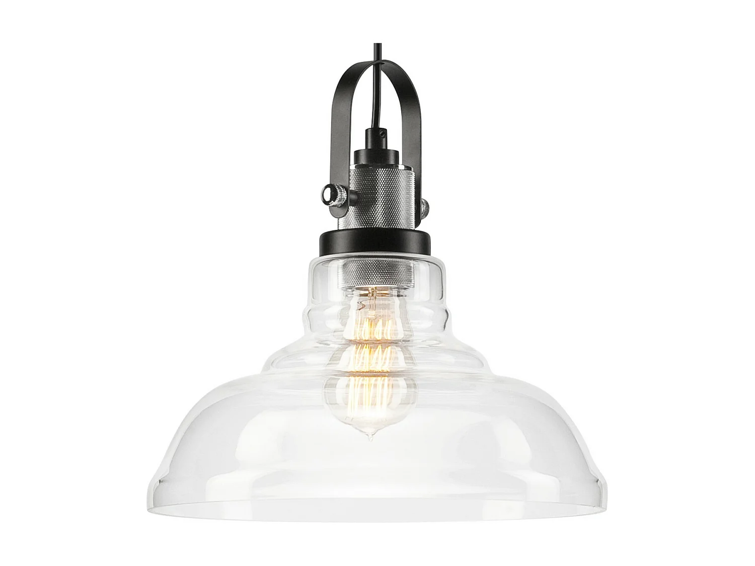 Suspension Matteo, Argent, 28x28x112 cm, Seven Design