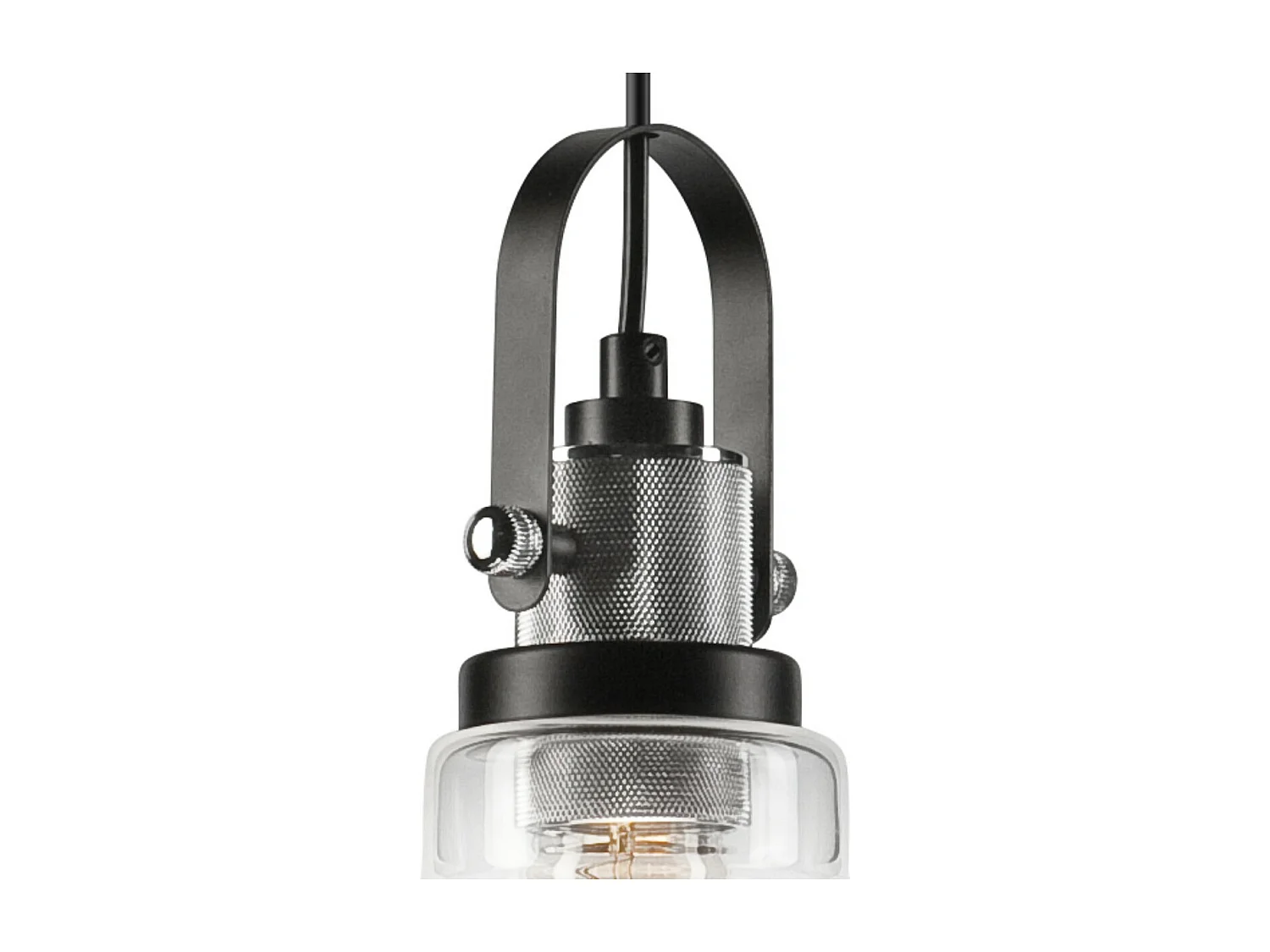 Suspension Matteo, Argent, 28x28x112 cm, Seven Design