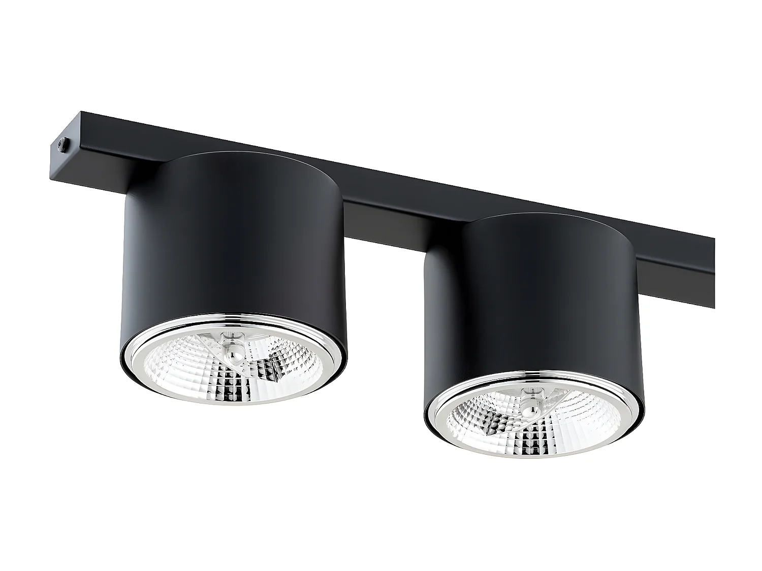 Suspension Matteo, Argent, 28x28x112 cm, Seven Design