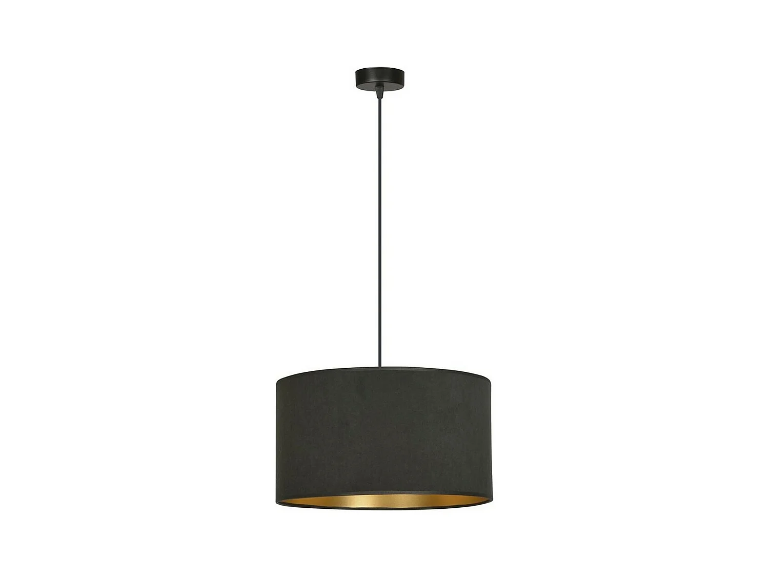 Hanglamp Hilde, Zwart, 35x100x35 cm, EPIKASA