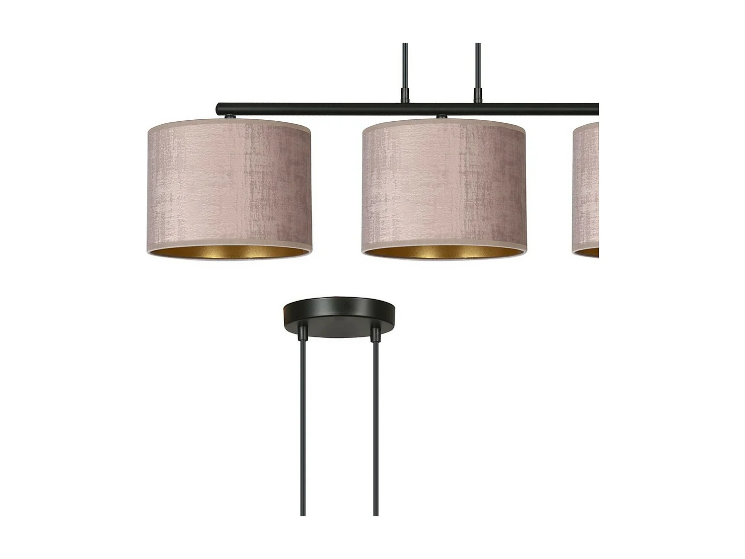 Suspension Hilde, Rose, 72x100x18 cm, EPIKASA