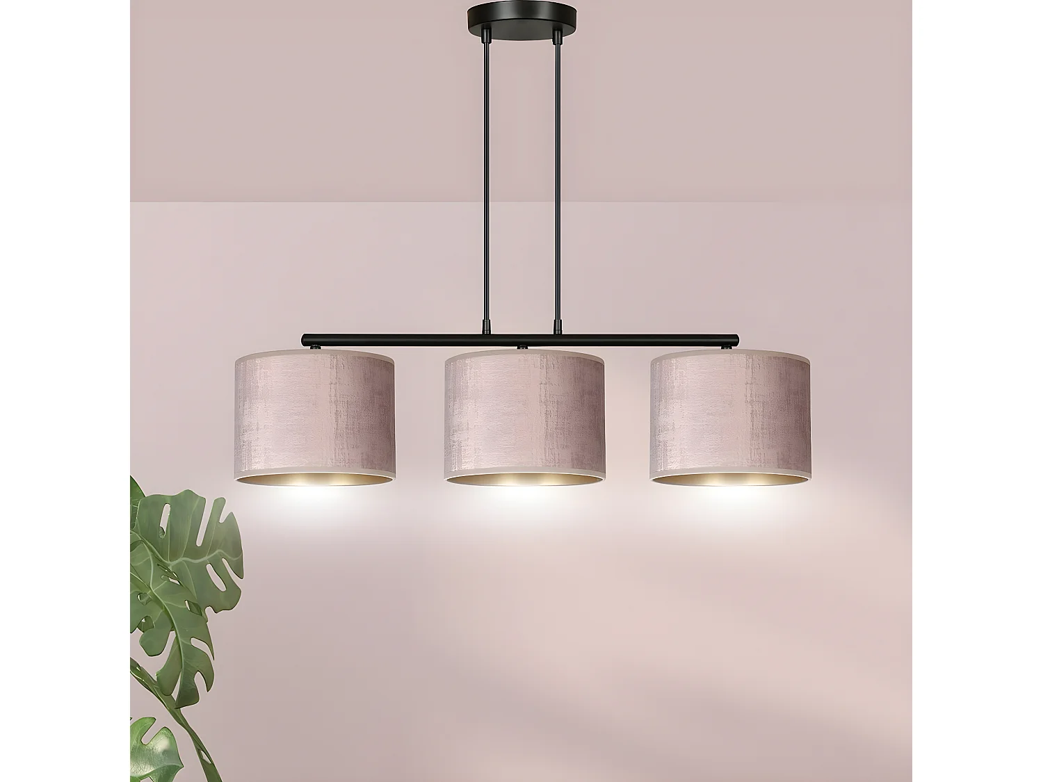 Suspension Hilde, Rose, 72x100x18 cm, EPIKASA