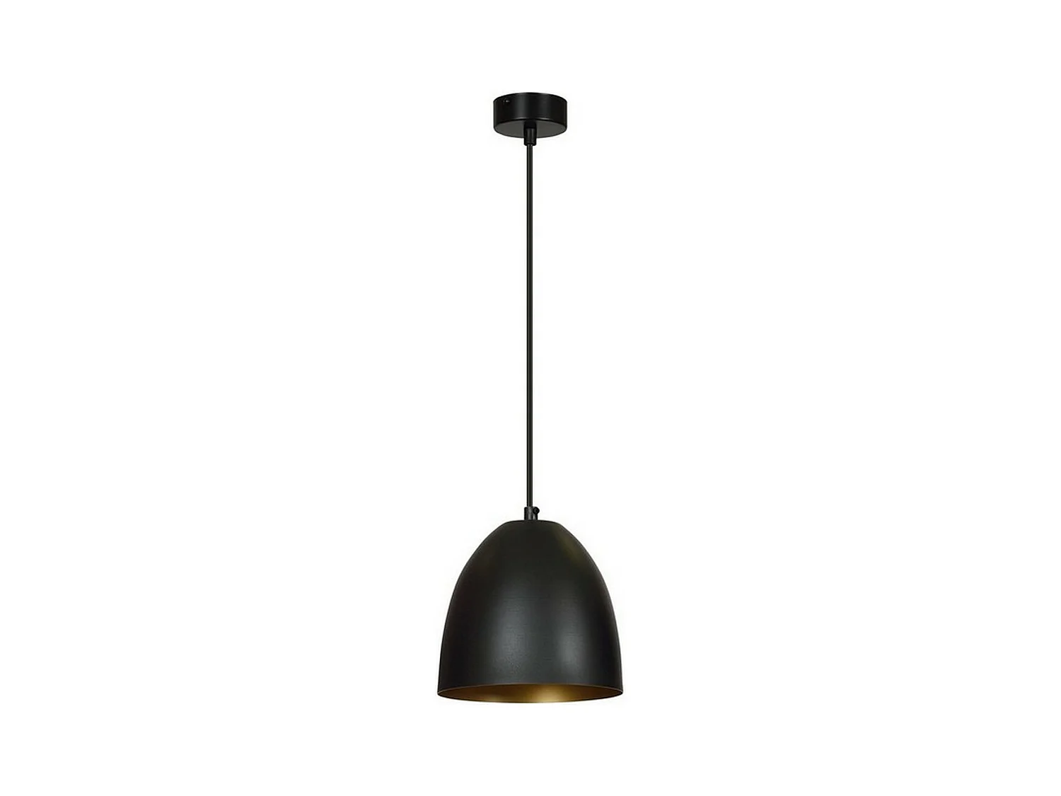 Lampada a Sospensione Lenox, Nero, 20x80x18 cm, EPIKASA