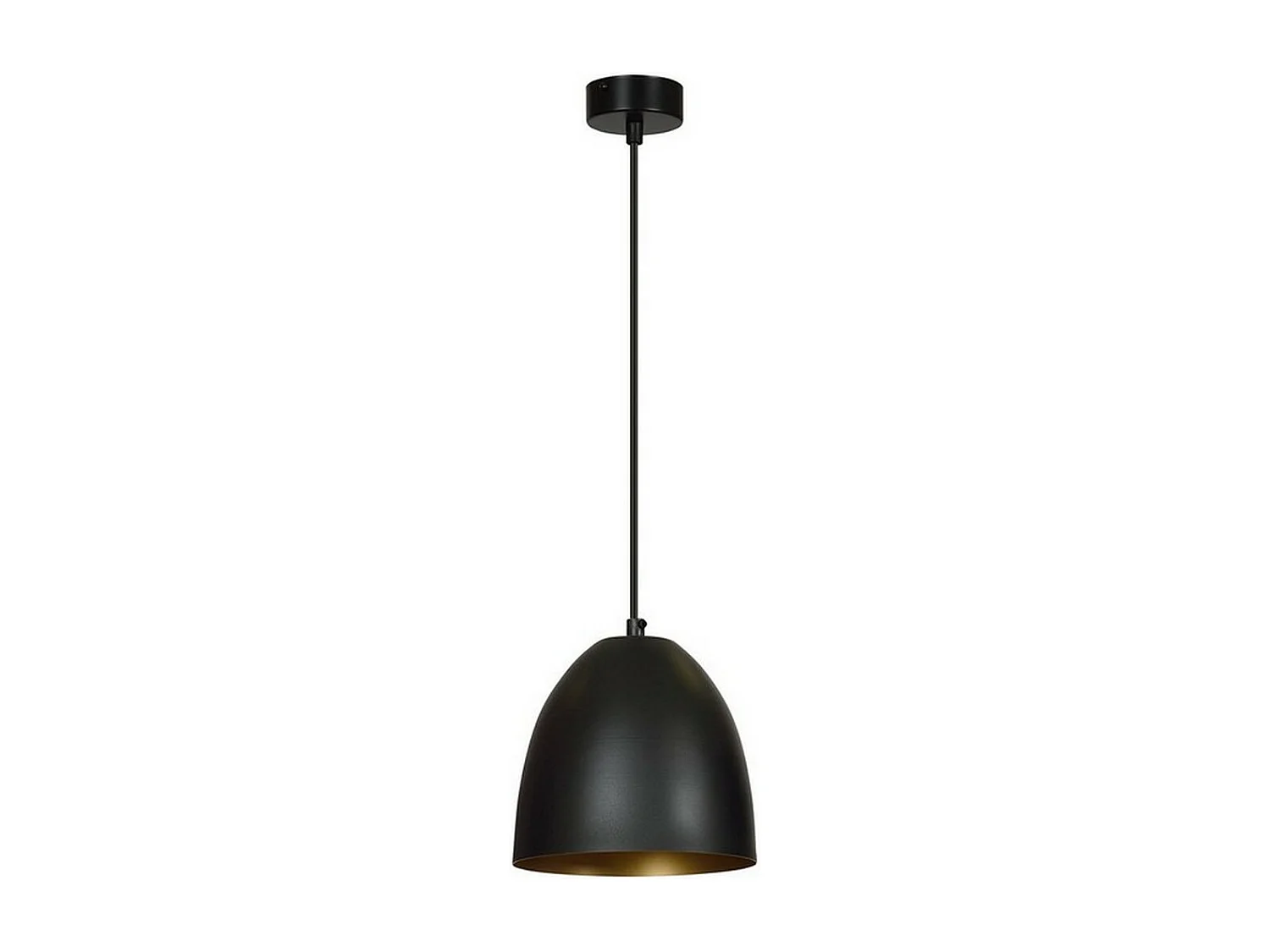 Hanglamp Lenox 3, Zwart, 20x80x18 cm, Seven Design