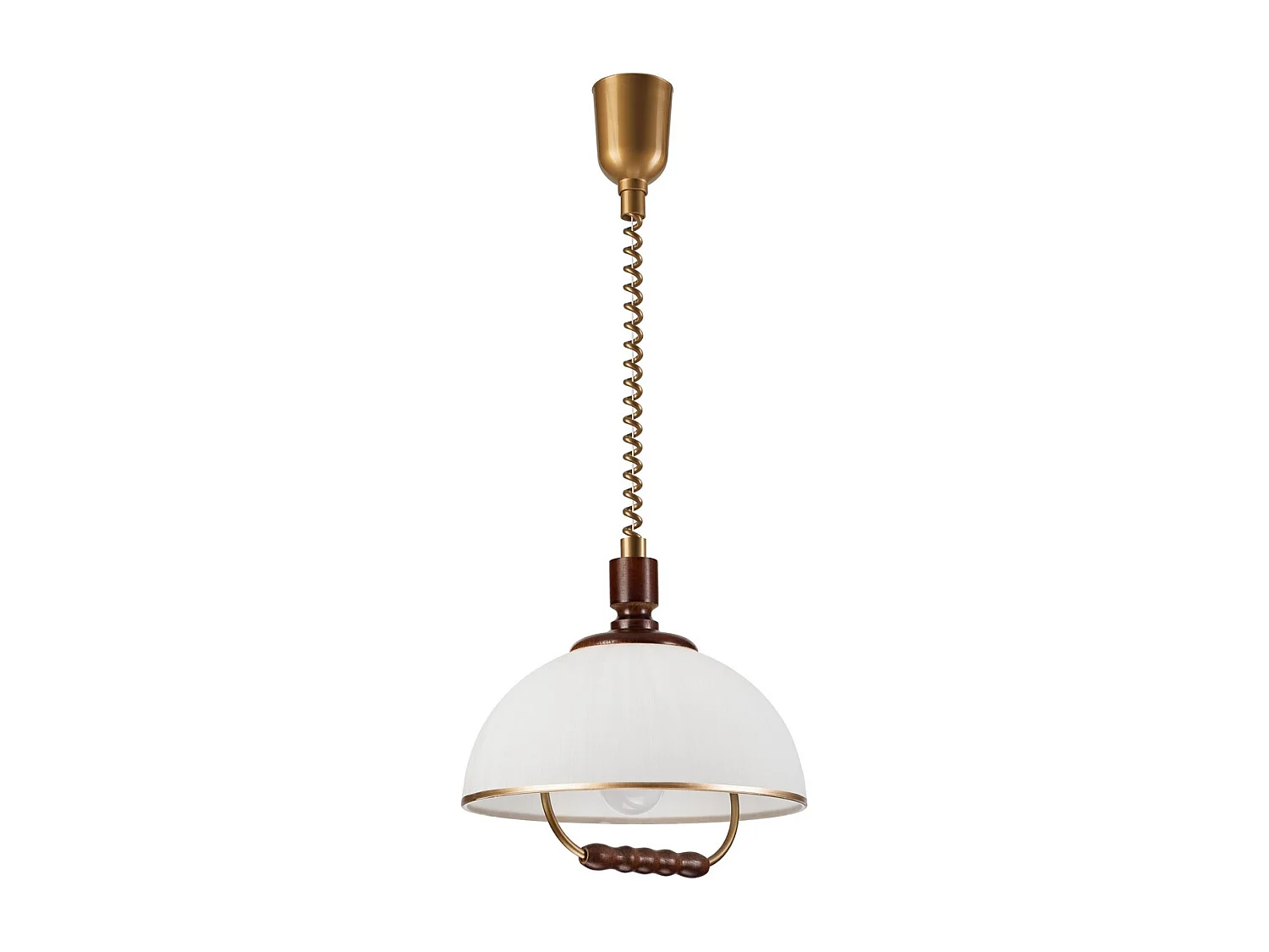 Lampa Wisząca Ramona, Miedź, 30x30x64 cm, Seven Design