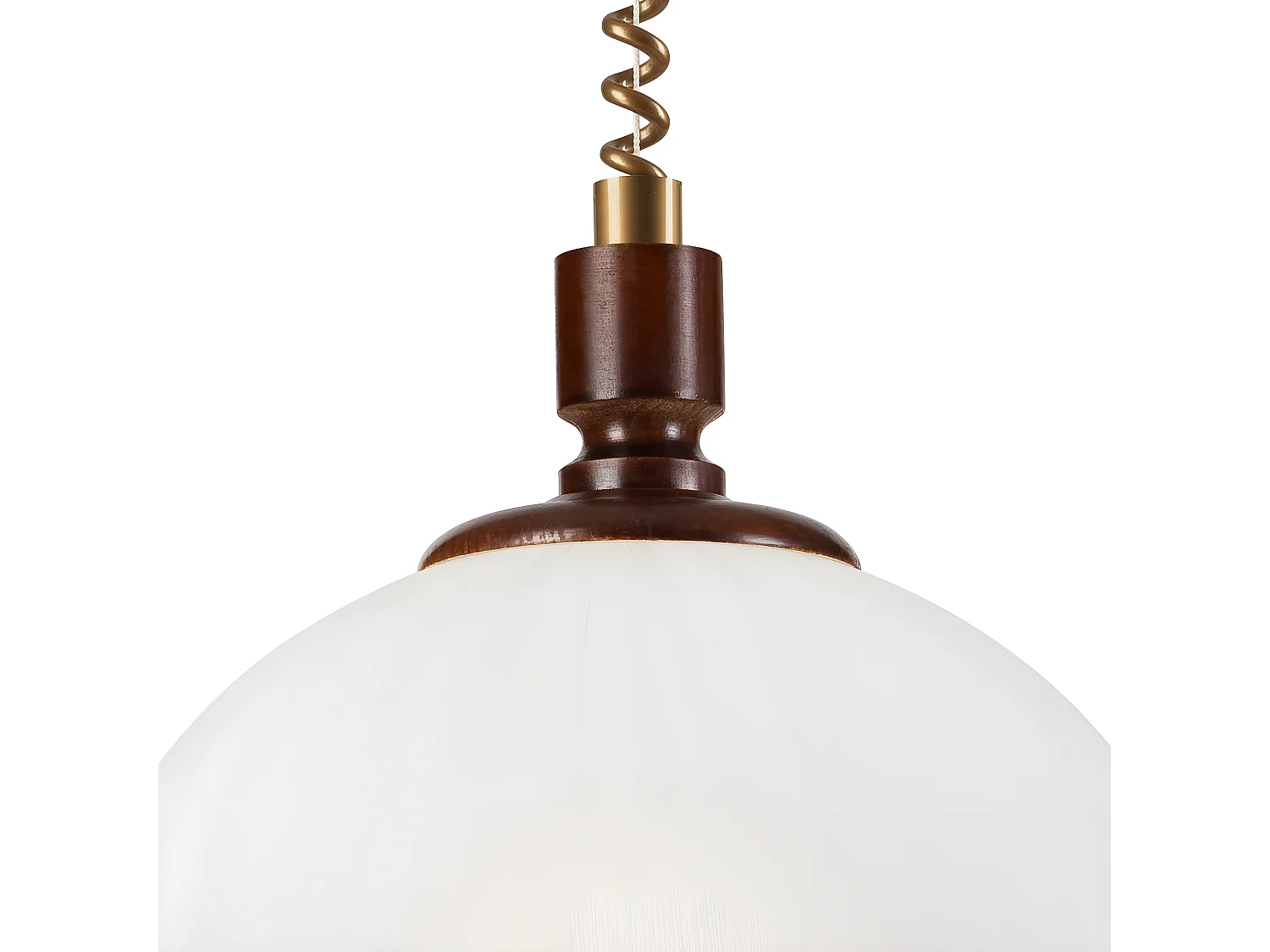 Lampa Wisząca Ramona, Miedź, 30x30x64 cm, Seven Design