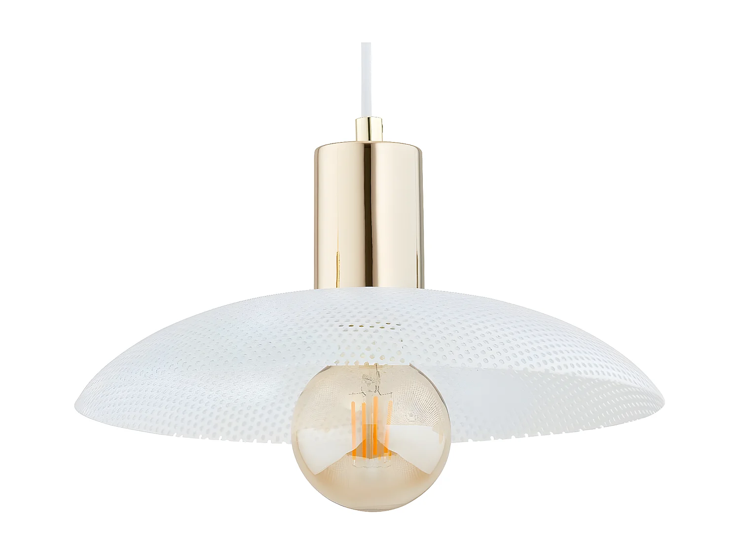 Lampa Wisząca Ramona, Miedź, 30x30x64 cm, Seven Design