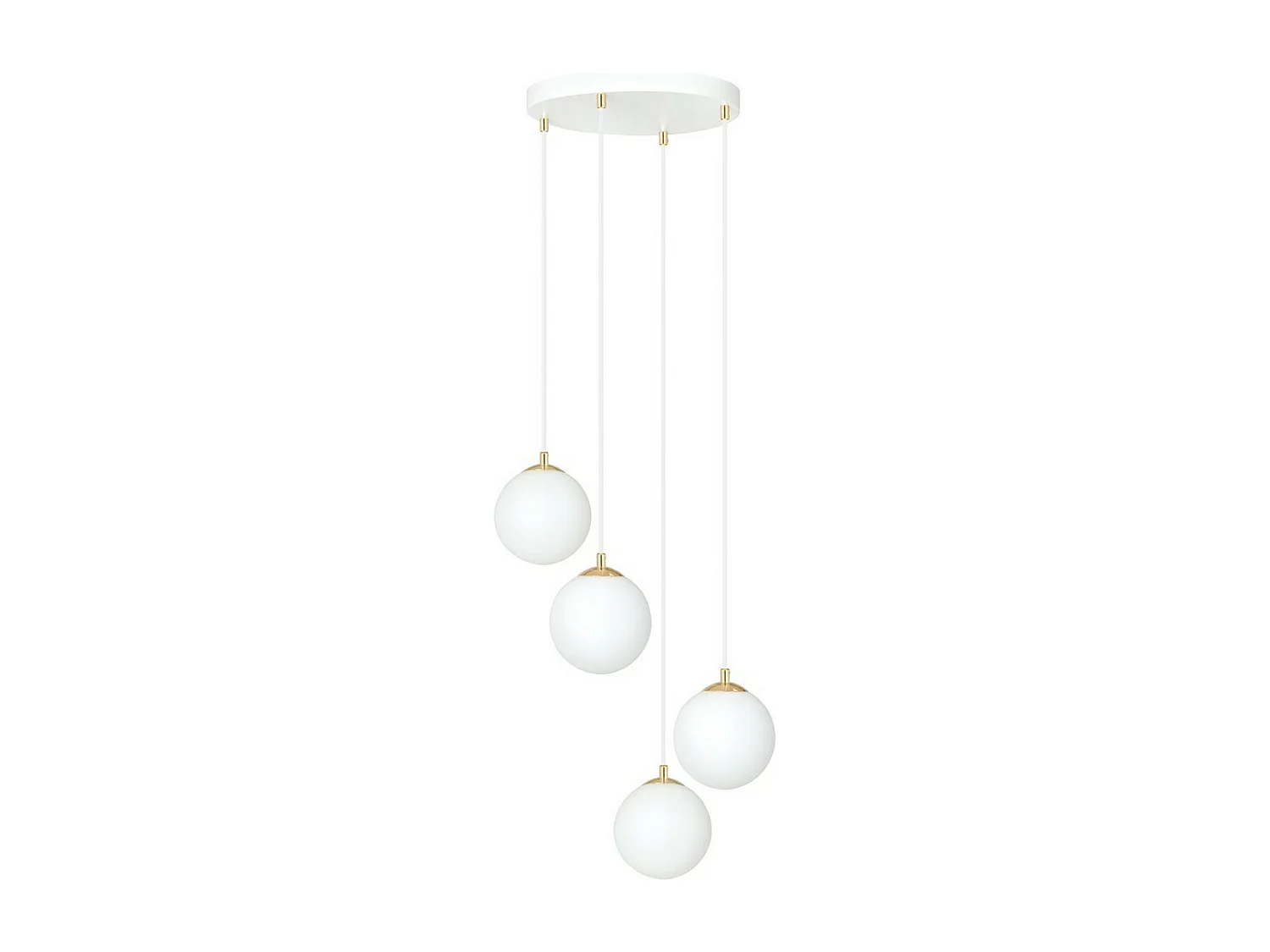 Suspension Royal 3, Blanc, 40x100x40 cm, Seven Design