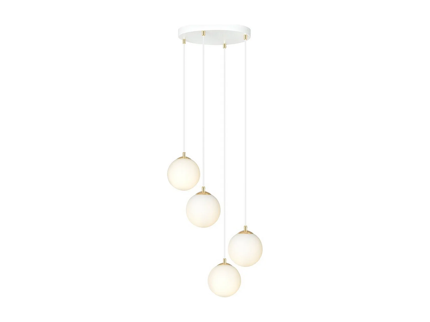 Suspension Royal 3, Blanc, 40x100x40 cm, Seven Design
