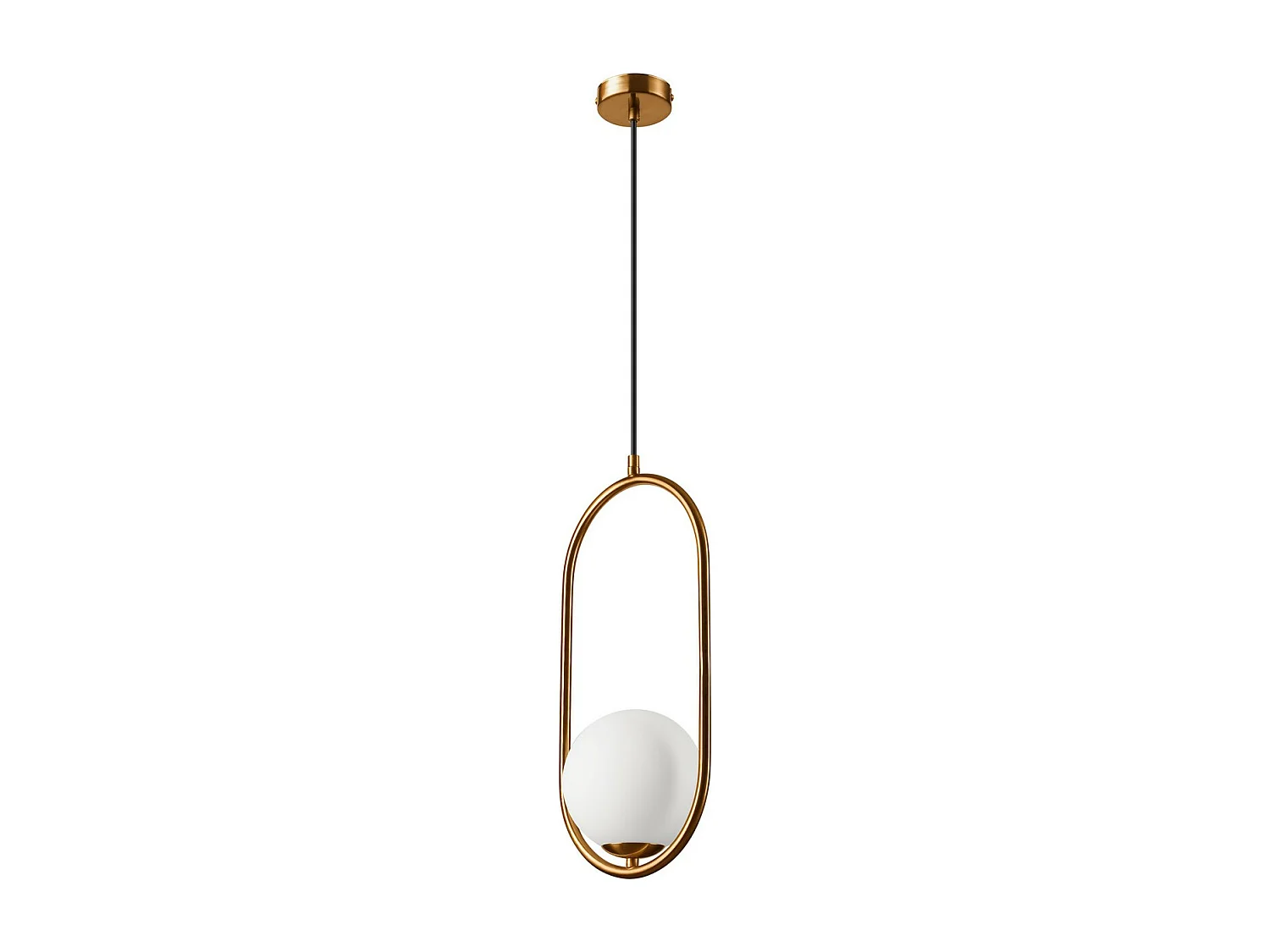 Hanglamp Amber, Messing, 20x20x140 cm, Seven Design
