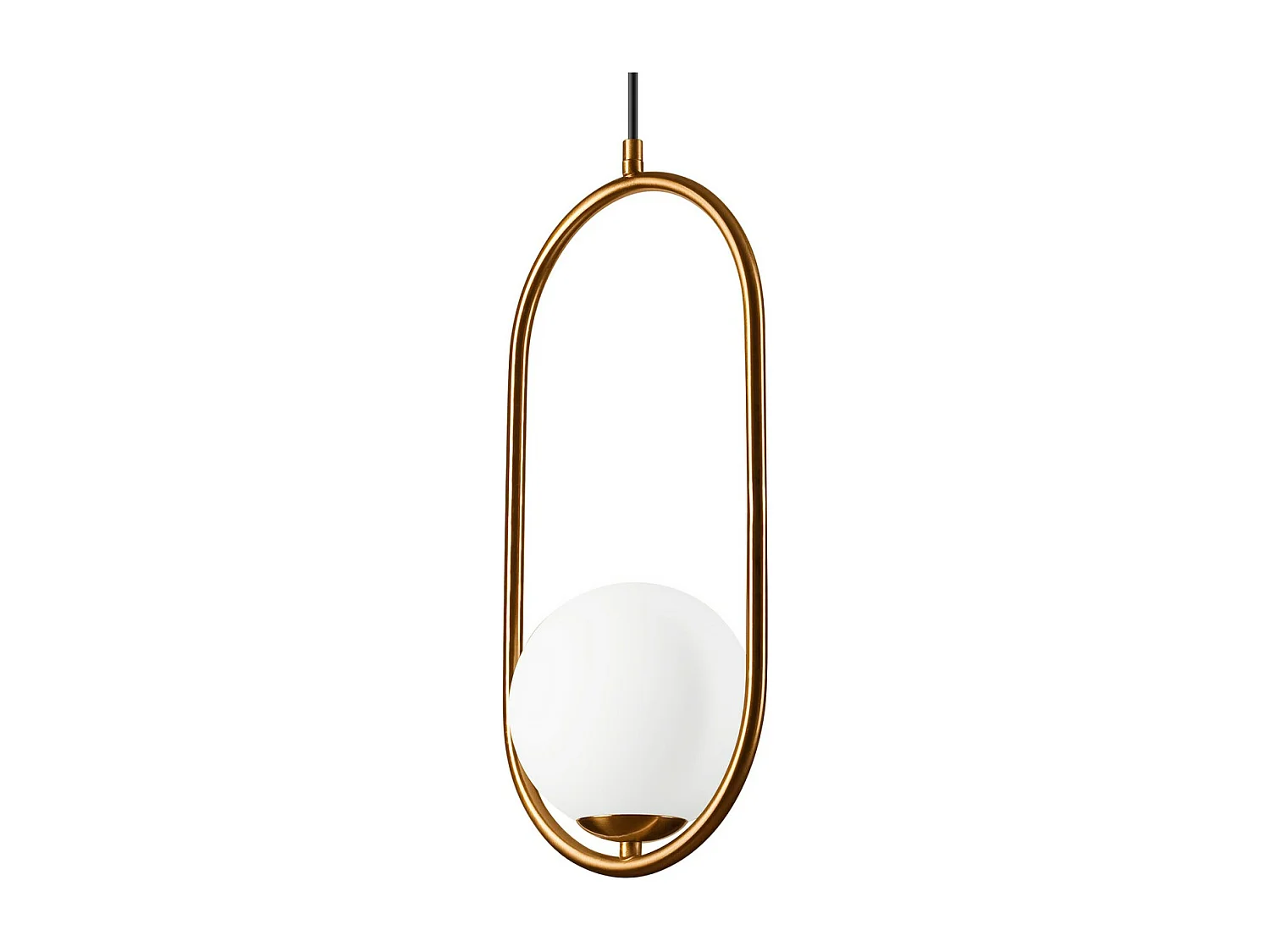 Hanglamp Amber, Messing, 20x20x140 cm, Seven Design