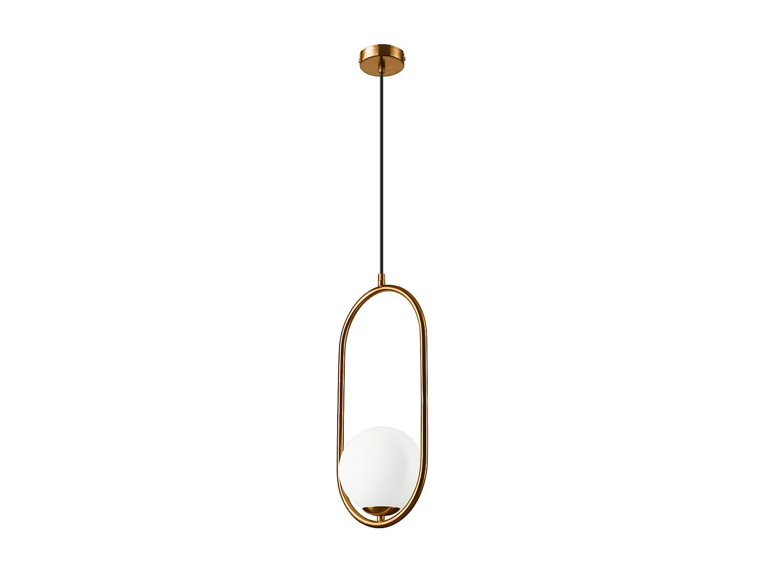 Suspension Amber, Laiton, 20x20x140 cm, Seven Design