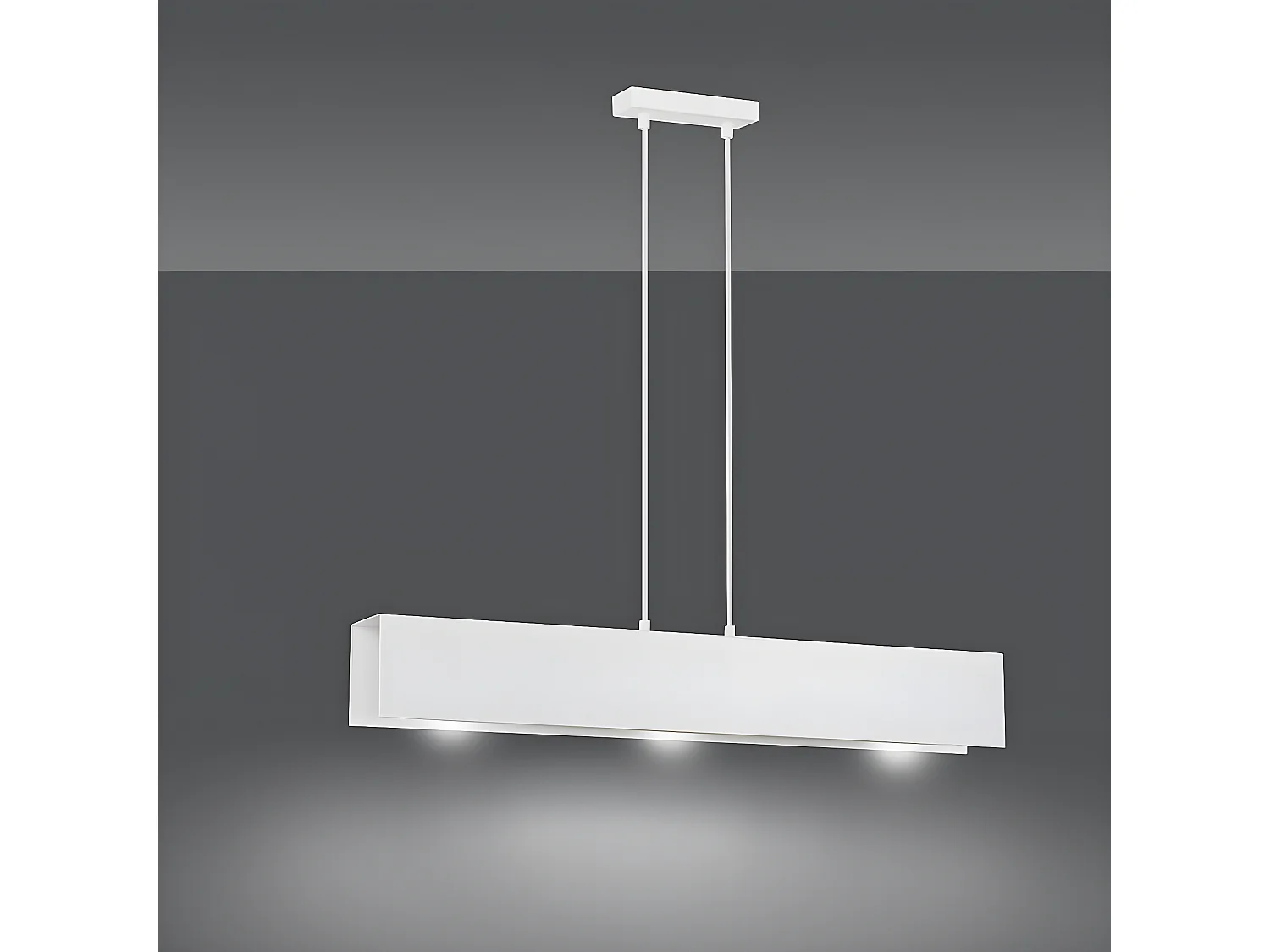 Lampada a Sospensione Gentor, Bianco, 72x100x6 cm, EPIKASA