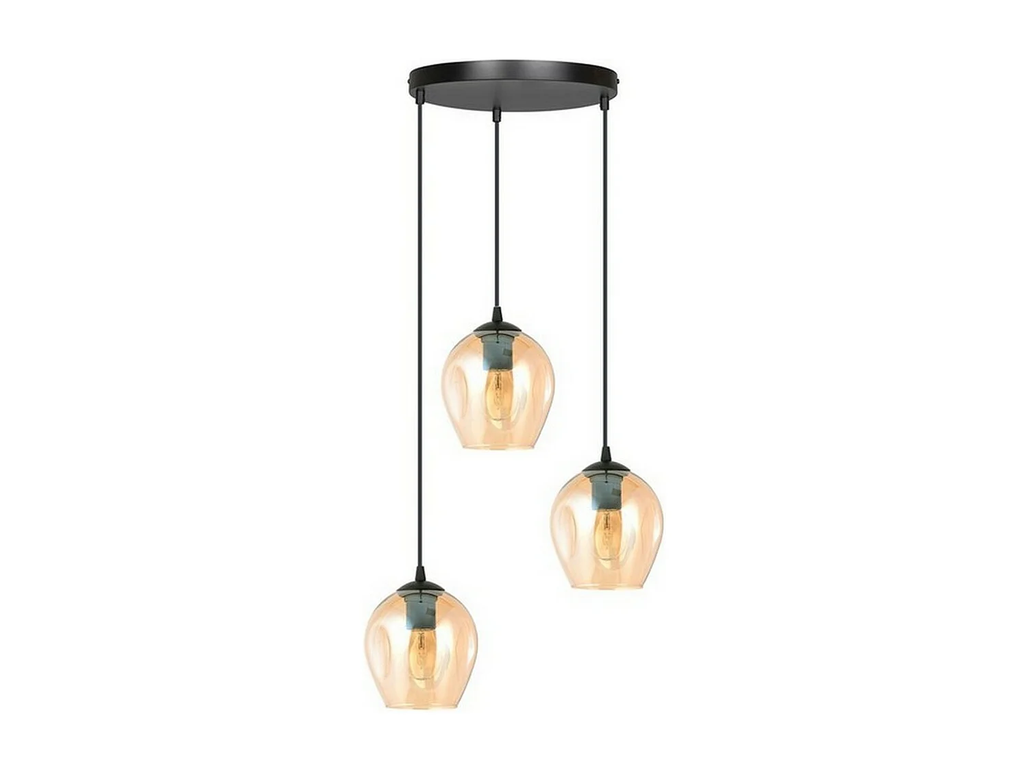 Suspension Istar 6, Ambre, 40x100x40 cm, Seven Design