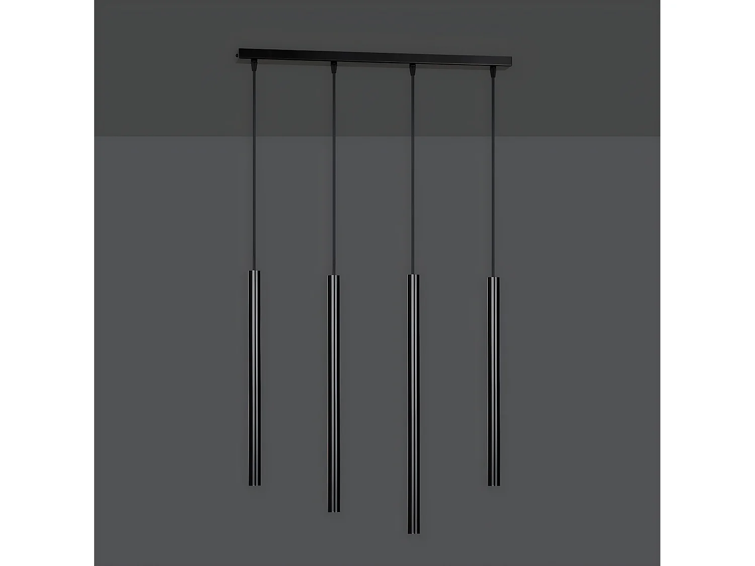 Suspension Selter, Noir, 60x120x6 cm, Seven Design
