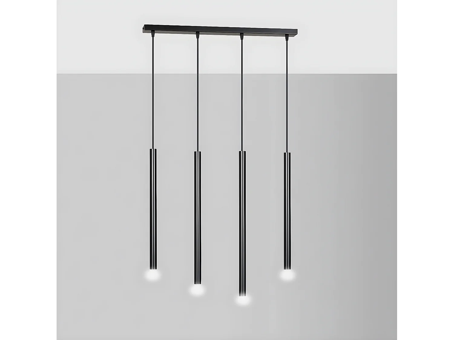Suspension Selter, Noir, 60x120x6 cm, Seven Design