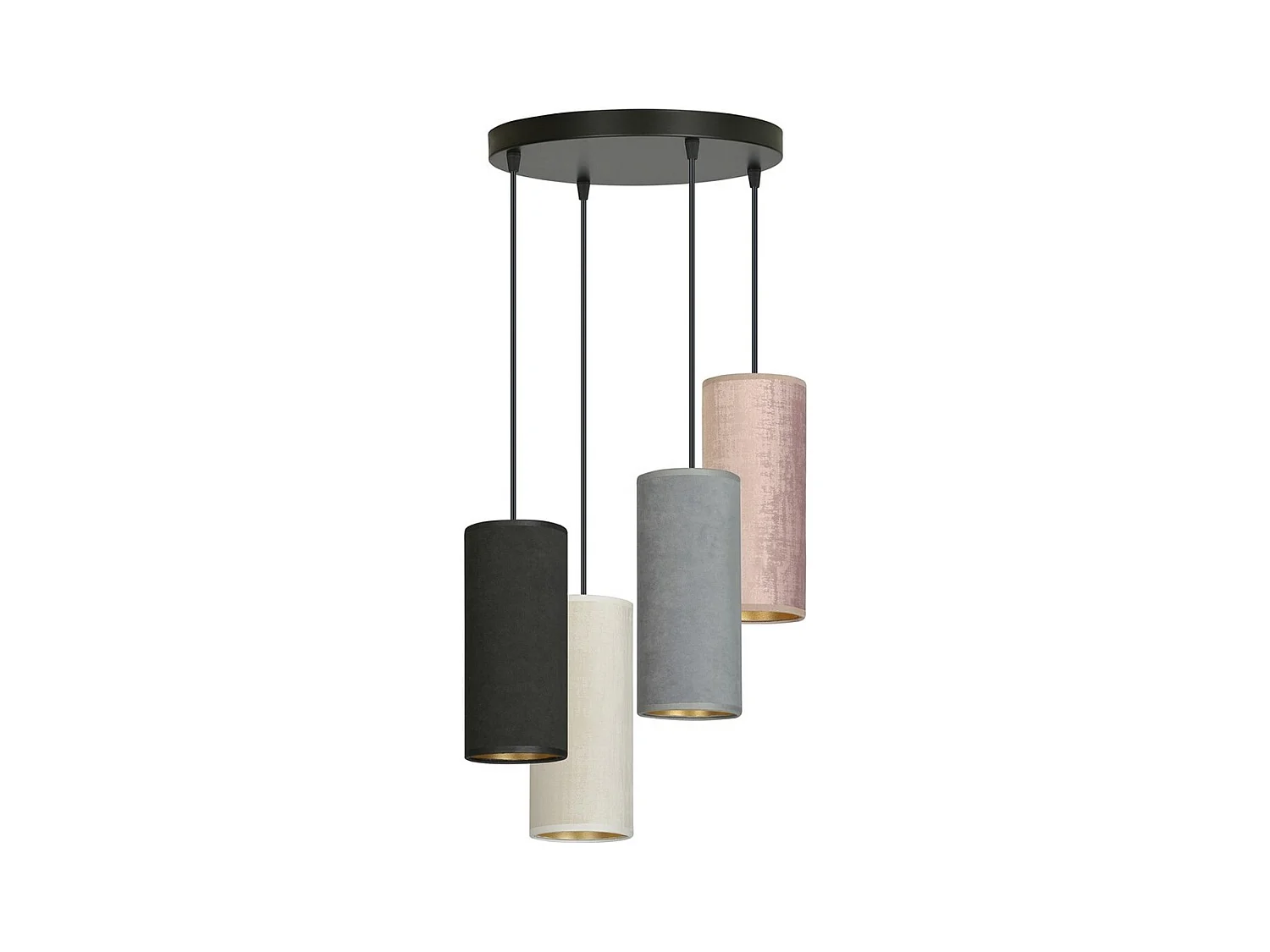 Candeeiro Suspenso Bente, Multicolorido, 35x100x22 cm, EPIKASA