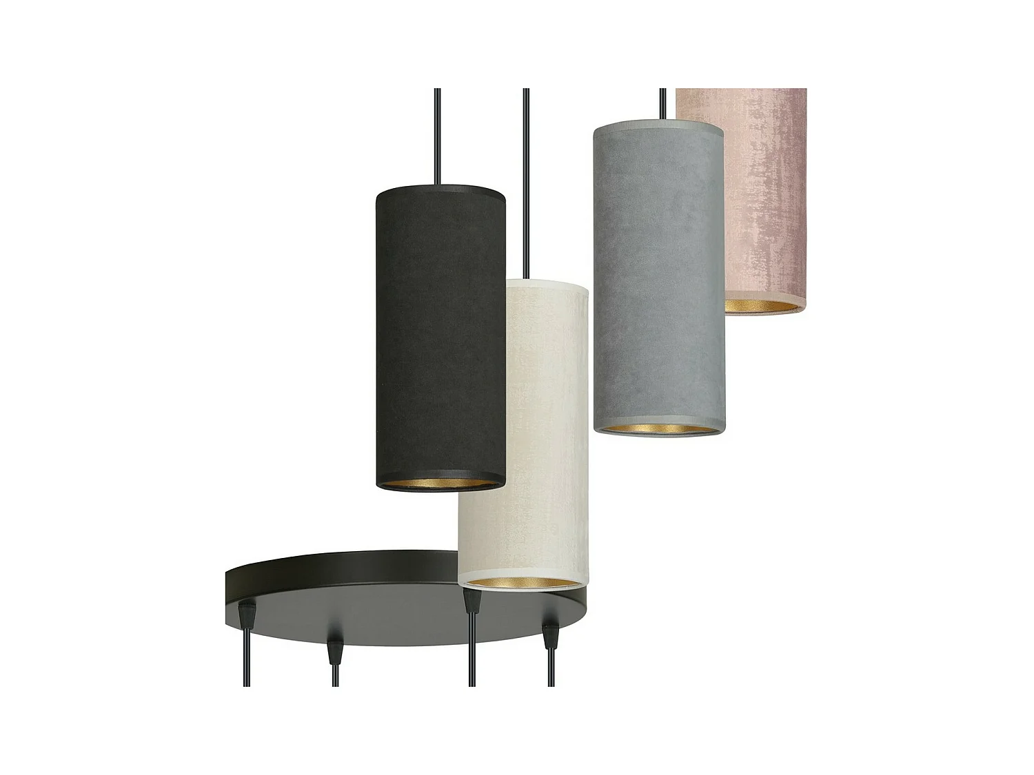 Candeeiro Suspenso Bente, Multicolorido, 35x100x22 cm, EPIKASA