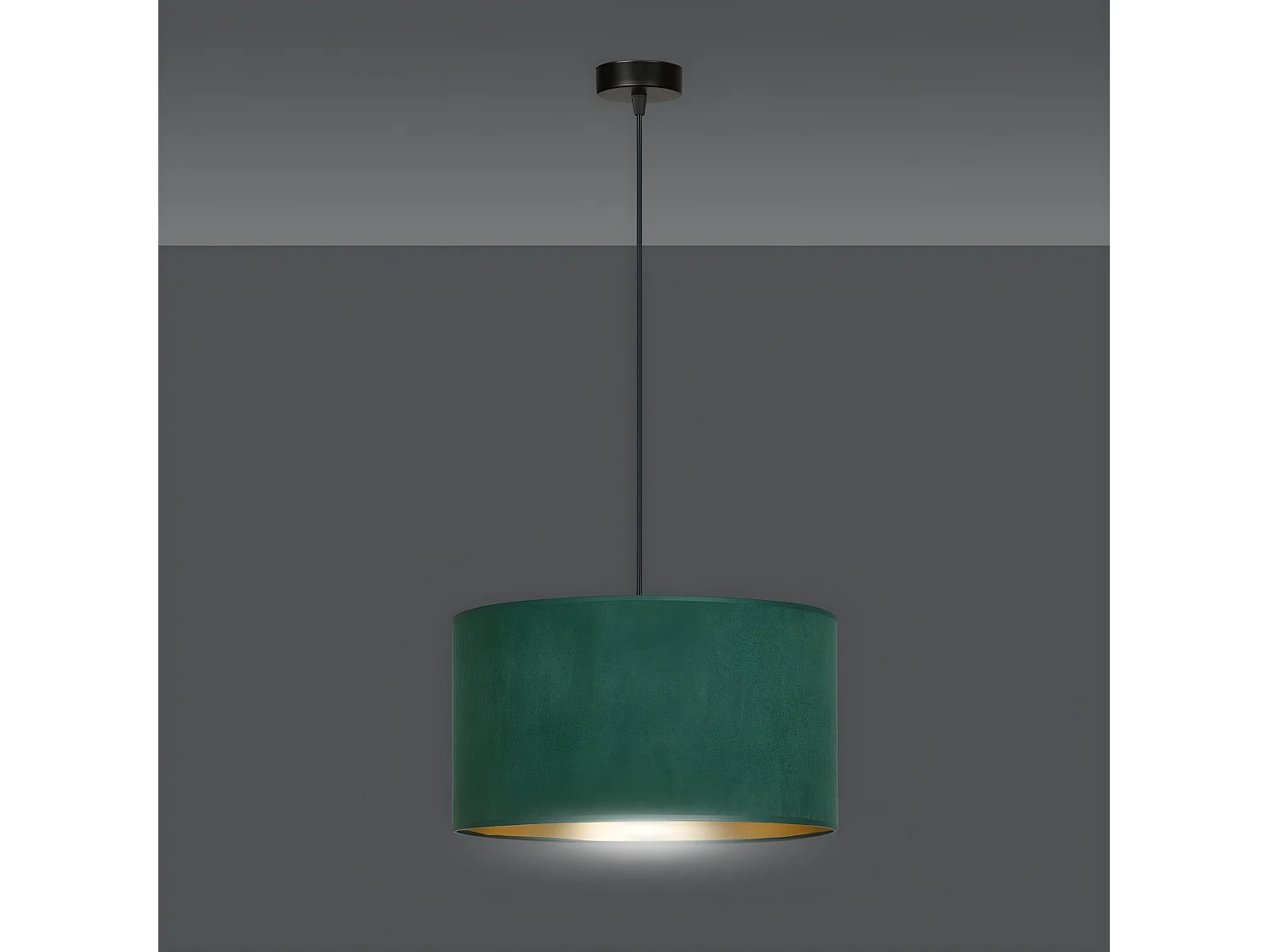 Suspension Hilde, Vert, 35x100x35 cm, Seven Design