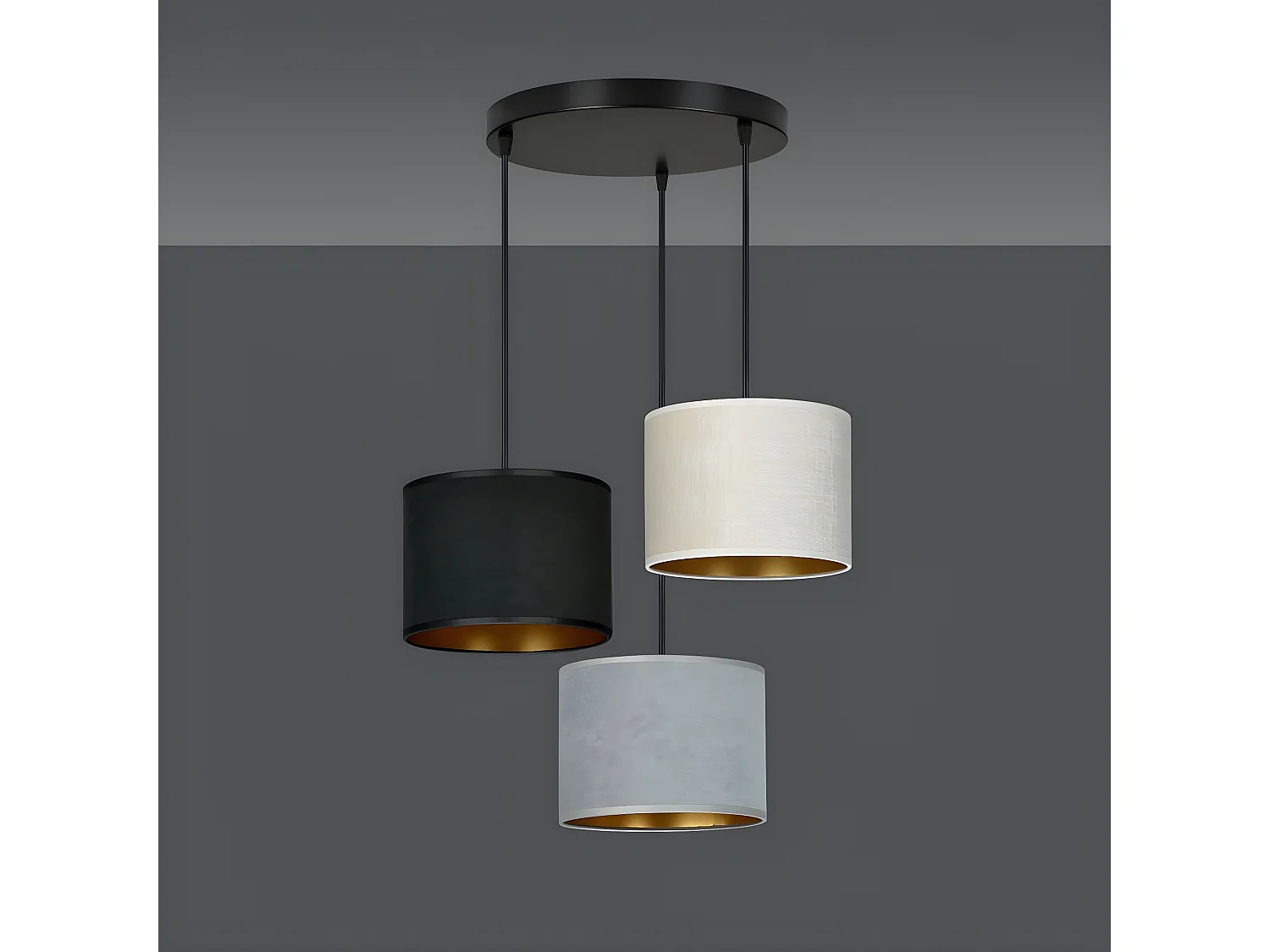 Suspension Hilde, Multicouleur, 40x100x50 cm, EPIKASA