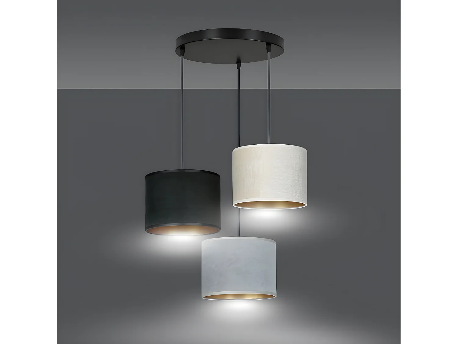 Suspension Hilde, Multicouleur, 40x100x50 cm, EPIKASA