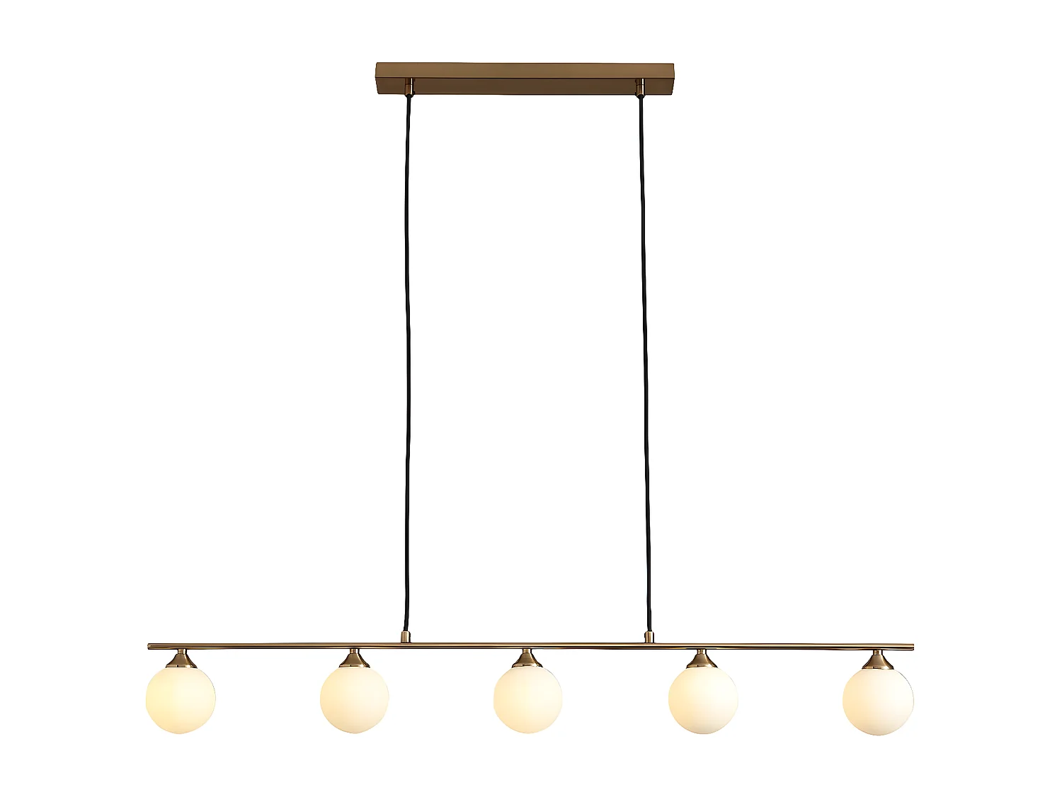 Hanglamp Halifax, Messing, 110x10x16 cm, EPIKASA