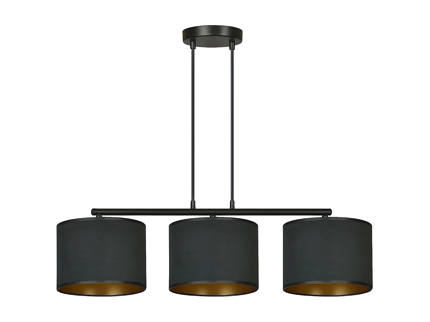 Suspension Hilde, Noir, 72x100x18 cm, EPIKASA