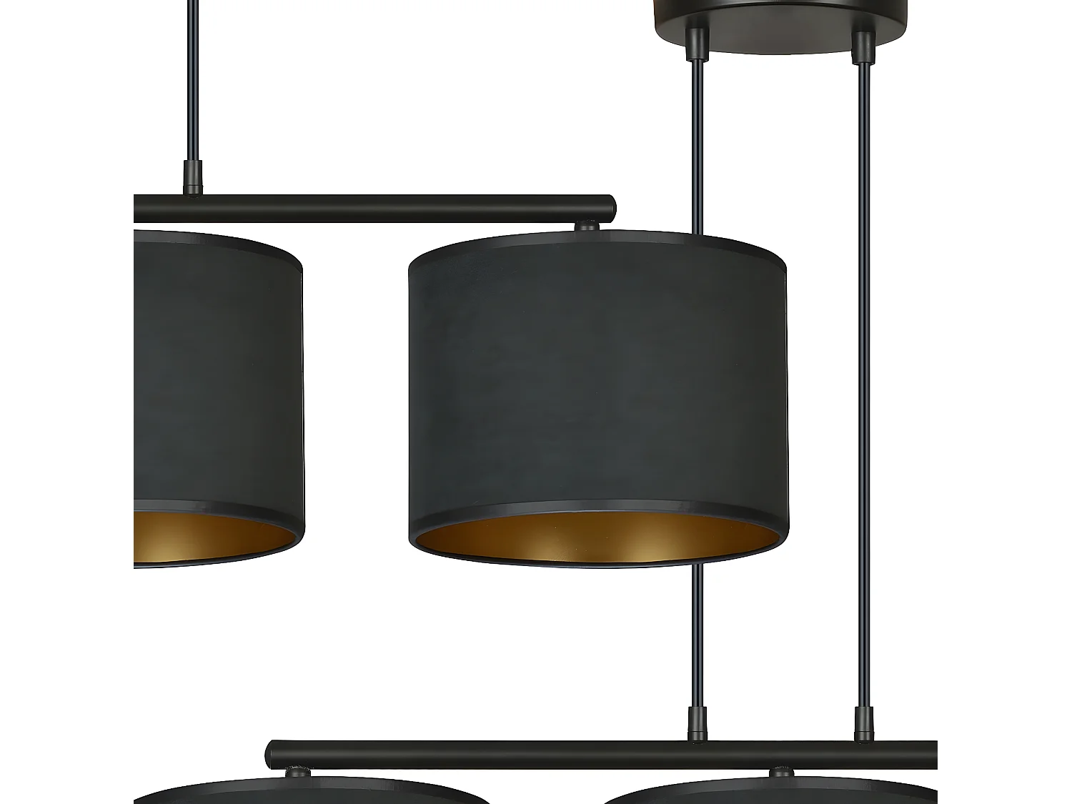 Suspension Hilde, Noir, 72x100x18 cm, EPIKASA