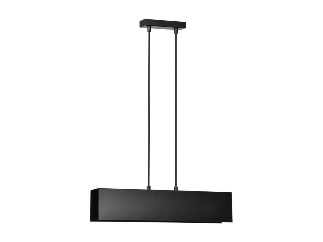 Lampada a Sospensione Gentor, Nero, 48x100x6 cm, EPIKASA