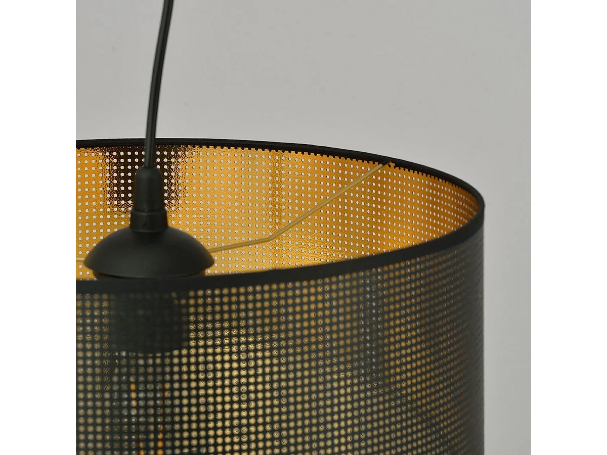 Suspension Aston, Noir, 35x100x35 cm, EPIKASA