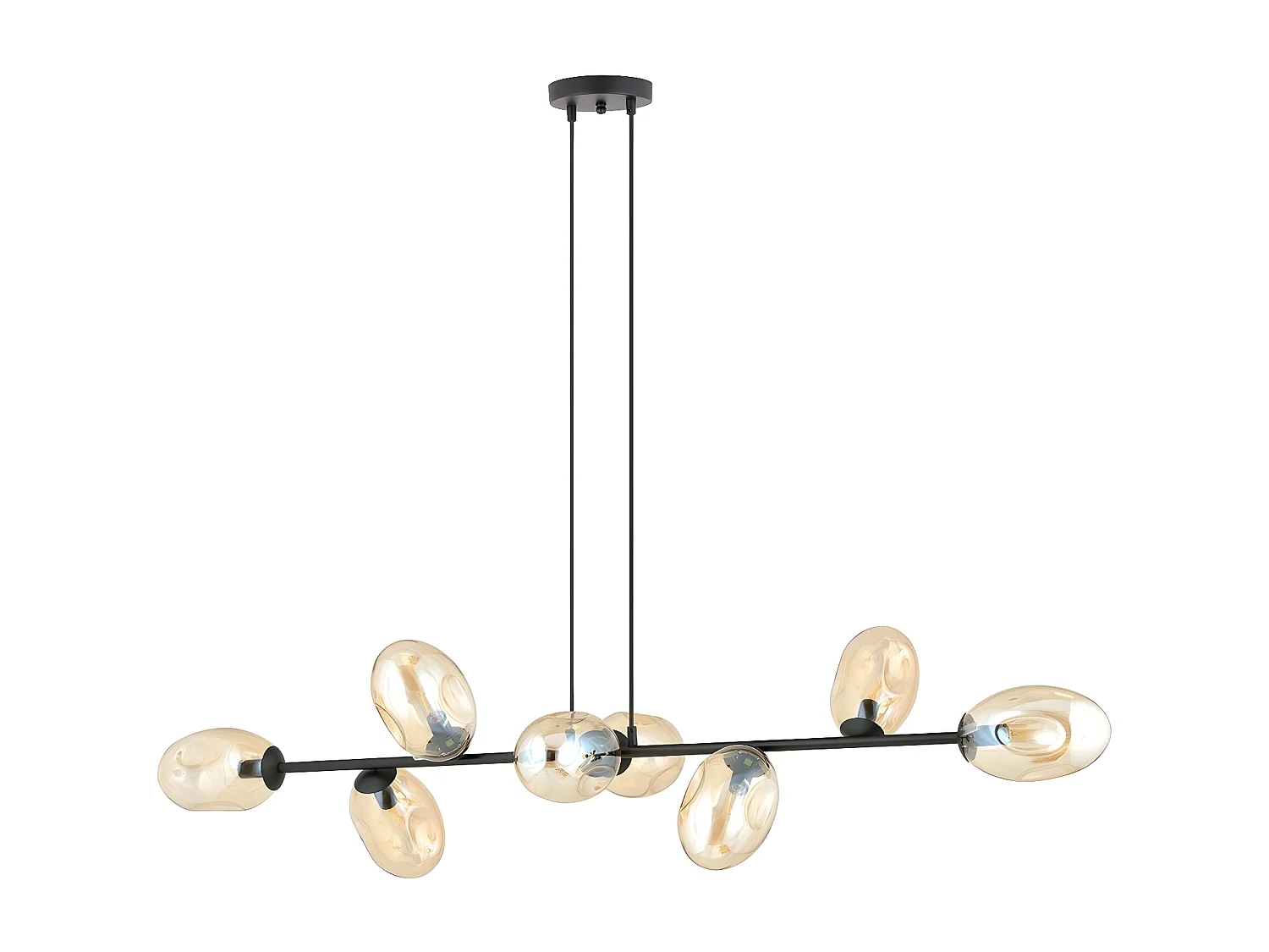 Suspension Pandora, Ambre, 140x100x40 cm, Seven Design