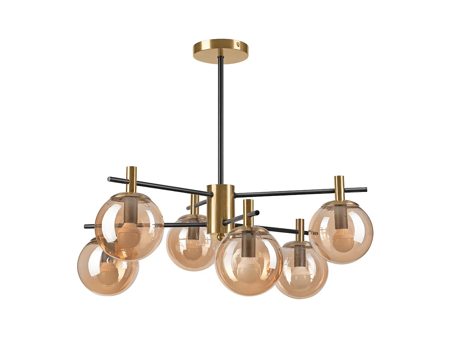 Suspension Lilou, Or, 51x54x53 cm, EPIKASA