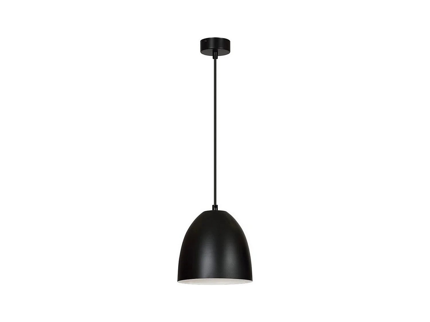 Lampada a Sospensione Lenox, Nero, 20x80x18 cm, EPIKASA