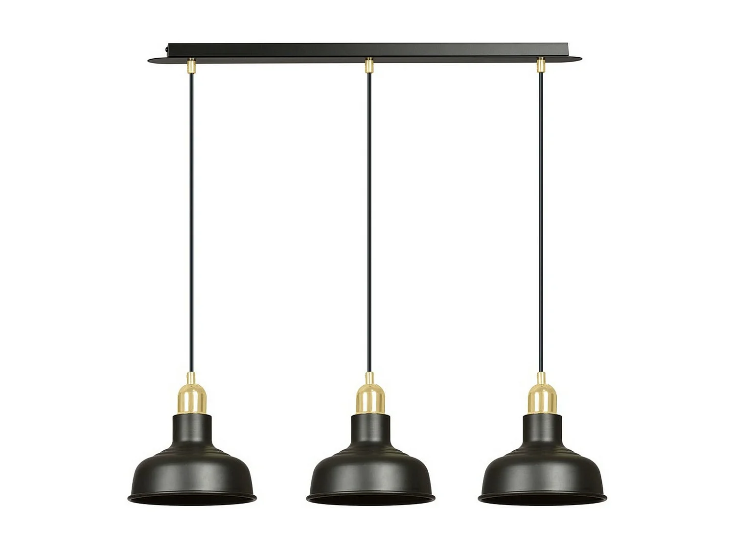 Suspension Ibor, Noir, 72x100x21 cm, EPIKASA