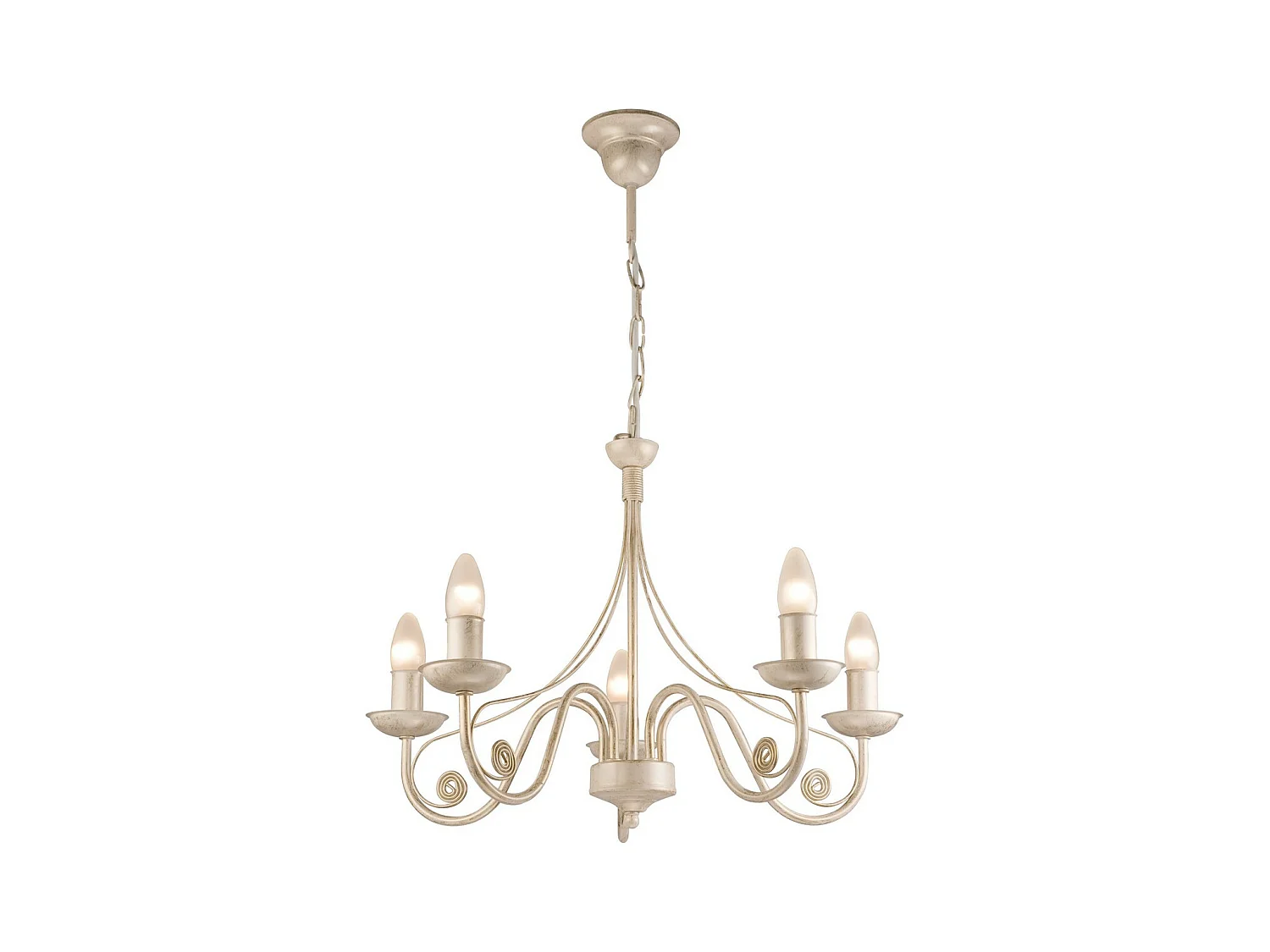 Suspension Donato, Blanc, 57x57x72 cm, EPIKASA