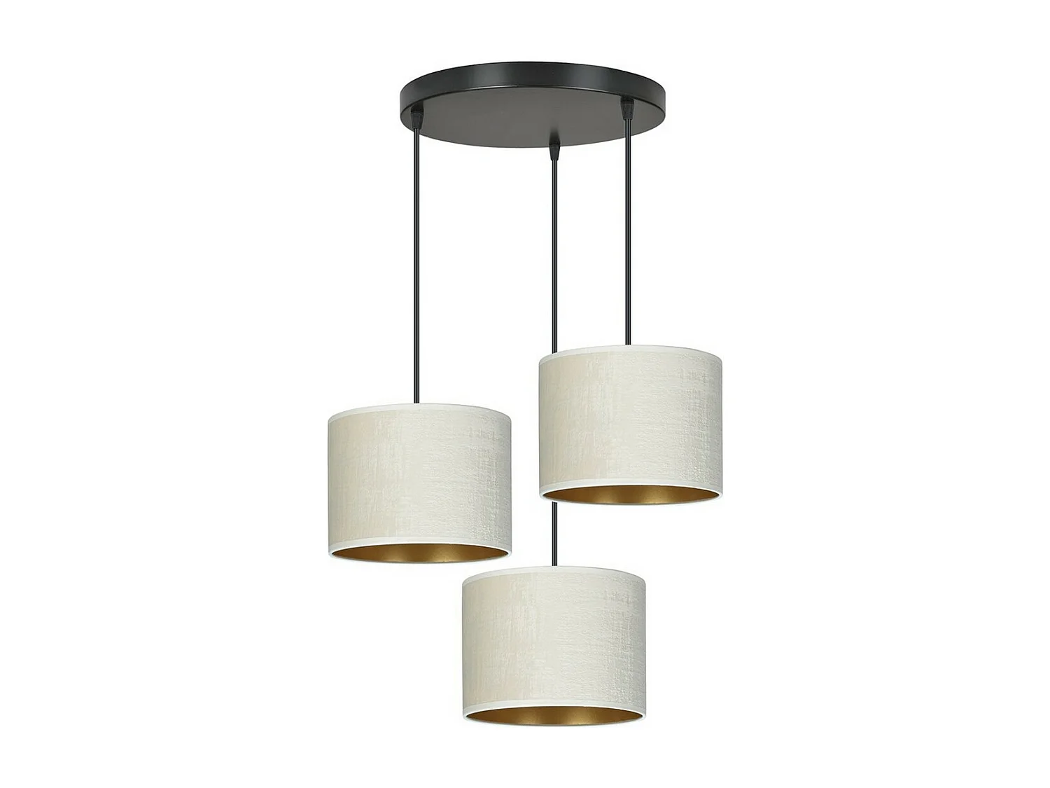 Suspension Hilde, Blanc, 42x100x50 cm, Seven Design