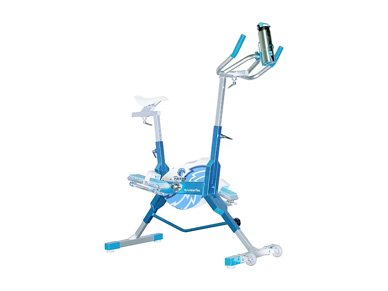 Falcon Air Aquabike - Accesorios incluidos (sillín confort / barra de entrenamiento / bidón de agua)