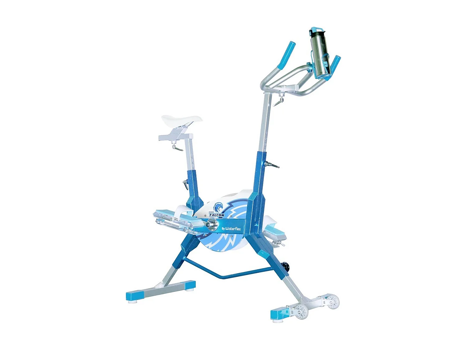 Aquabike Falcon Air - Zubehör inklusive (Komfortsattel / Trainingsstange / Trinkflasche)