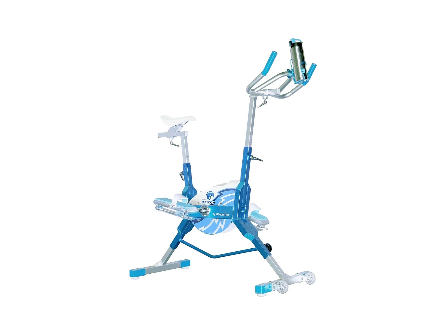 Aquabike Falcon Air - Accessoires inclus (selle confort / barre de training / gourde)