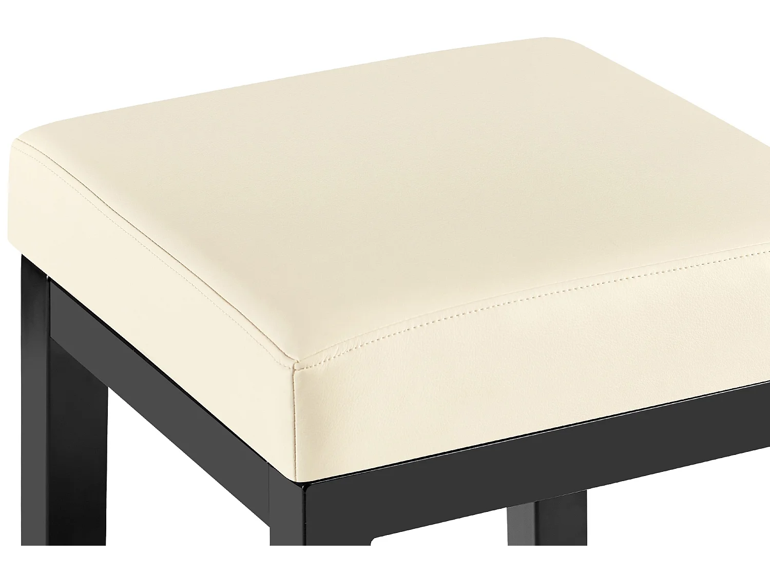 Tabouret de bar - Similicuir - Crème - Taylor B85