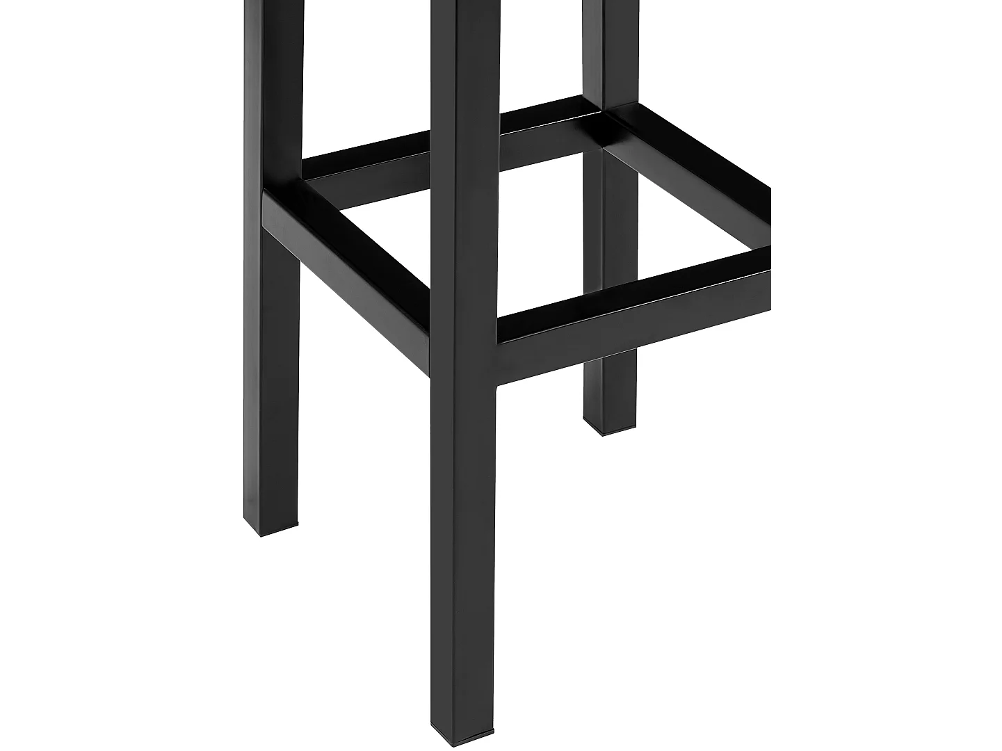 Tabouret de bar - Similicuir - Blanc - Taylor B85