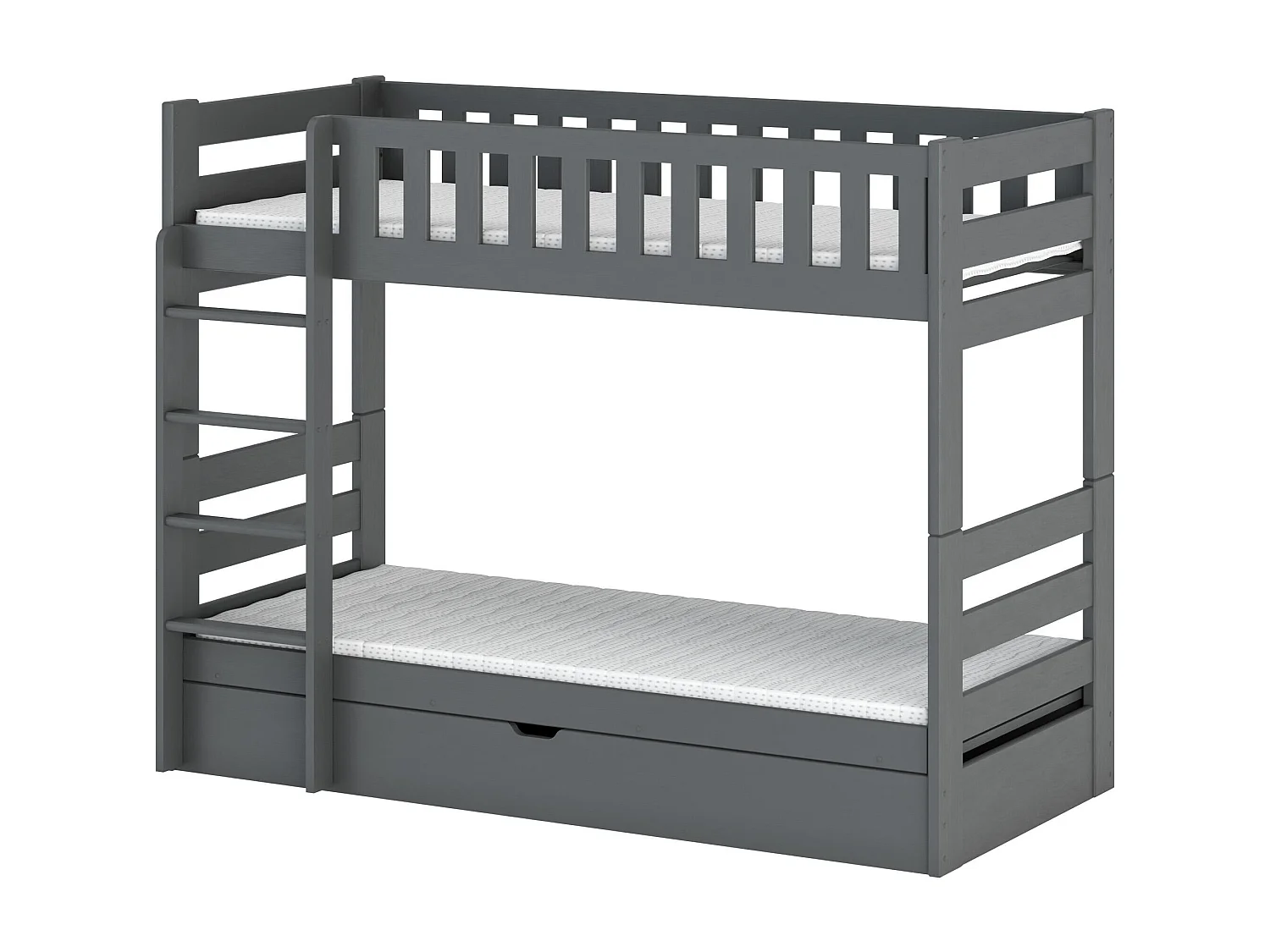 Stapelbed FOCUS BB002 80x180 cm Grafiet