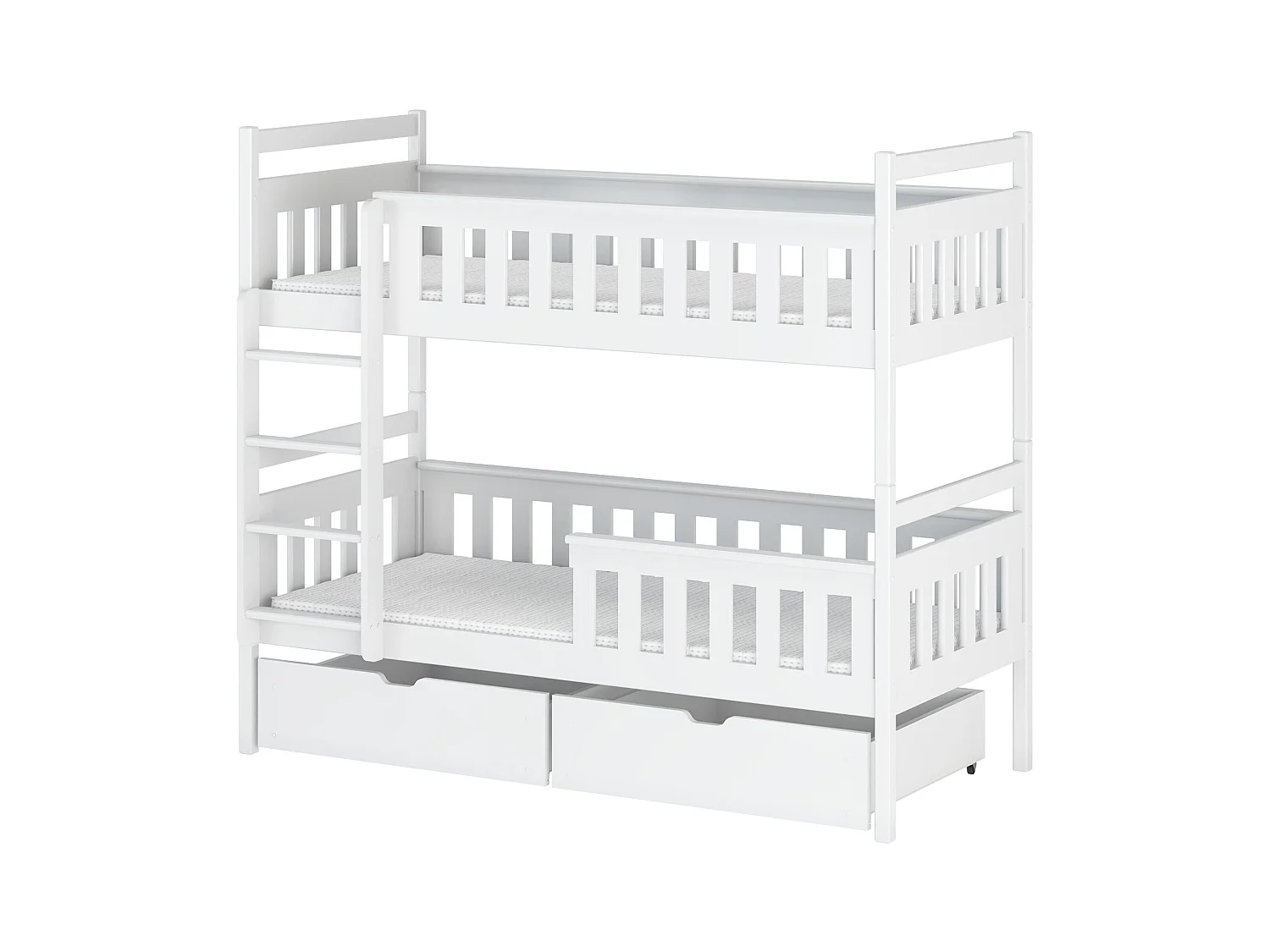 Stapelbed TEZO BB012 90x180 cm Wit