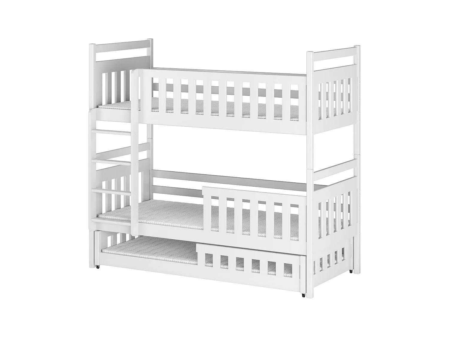 Stapelbed OLIWIA BB012 90x180 cm Wit