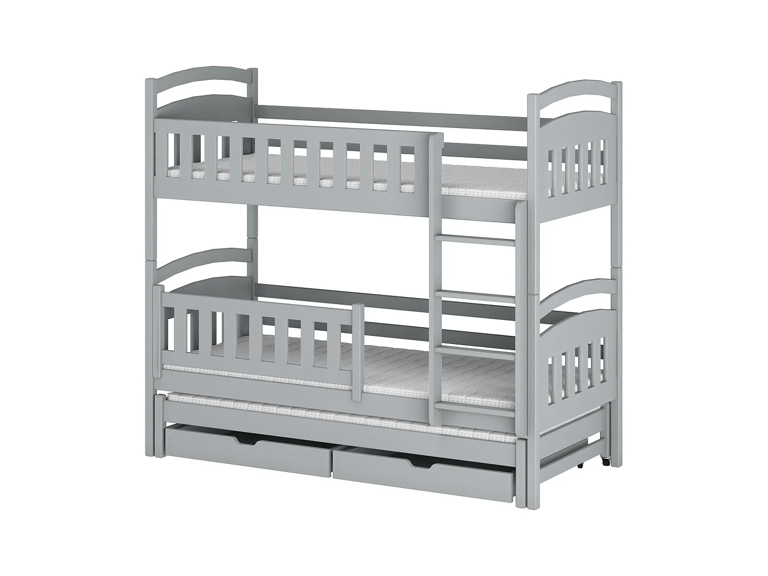 Lits superposés BLANKA BB001 80x160 cm Gris