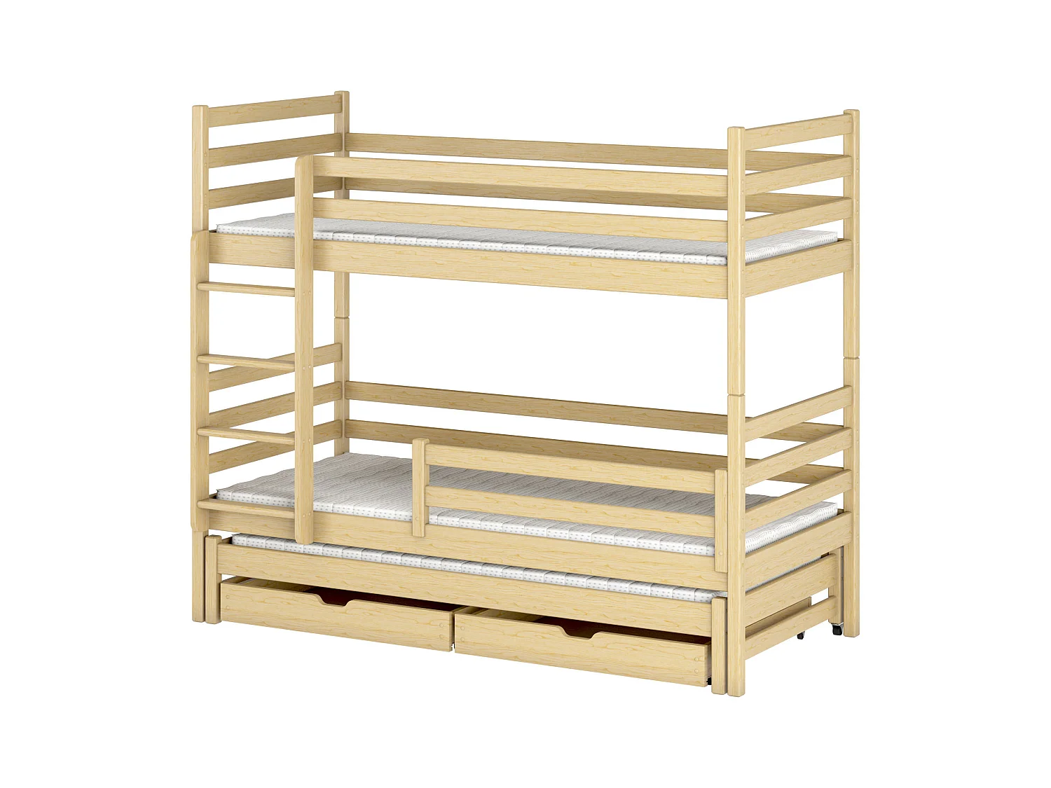 Lits superposés LUK BB014 80x190 cm Beige