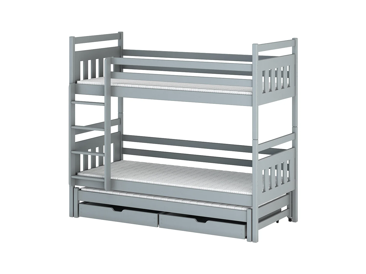 Stapelbed SEWERYN BB002 80x180 cm Grijs